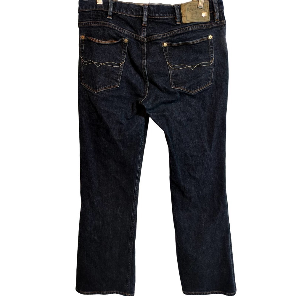 Ralph Lauren Tribeca 114 jeans Blue Label bootleg woman size 12/14 jean size 32 - Picture 2 of 9